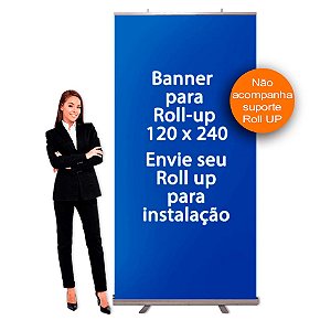 Banner para Roll Up 120x240