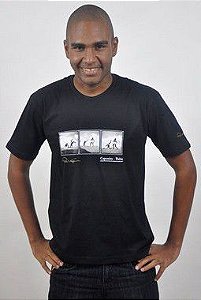 Camiseta Básica Triptica Capoeira