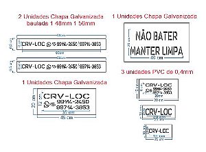 Kit Locação ( CRV- LOC )