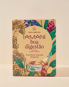 Chá Orgânico Boa Digestão Iamaní - 15 sachês