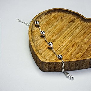 Pulseira Bolas - 18 cm
