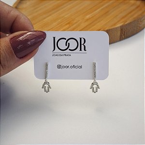 Brinco Mão Hamsa