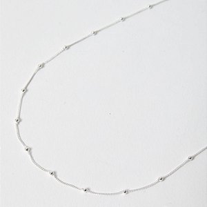 Corrente grumet com bolas 1.9 45cm