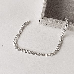 Pulseira cadeado - 19 cm
