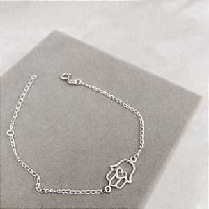 Pulseira mão vazada