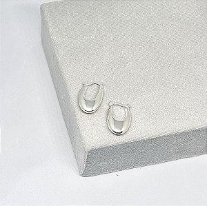 Argola oval click