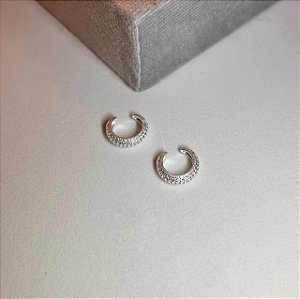 Piercing Fake Cravejado com Zircônias