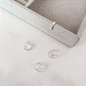 Piercing fake argola lisa rígida