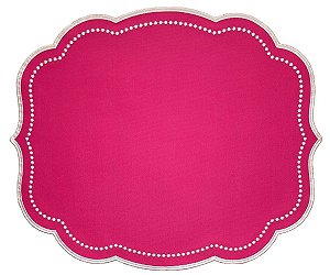 Jogo americano rosa - 1 pç