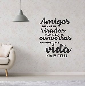 Adesivo Salmo 91 - 58 x 123cm - 8157 - Na Parede Decoração