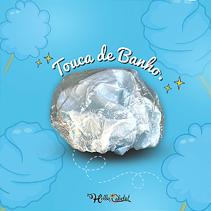 Touca de banho e hidratação