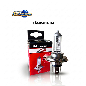 Lampada H4 Transparente (Entrega só na Loja Física)