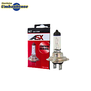 Lampada H7 Transparente (Entrega só na Loja Física)