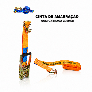 Cinta de amarração de cargas 2000kg – (Pronta entrega em Umbaúba na praça de Eventos! )
