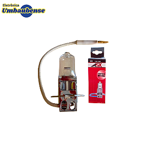 Lampada H3 Transparente (Entrega só na Loja Física)