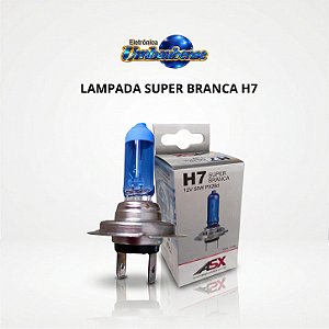 Lampada H7 Super Branca 12volts (Entrega só na Loja Física)