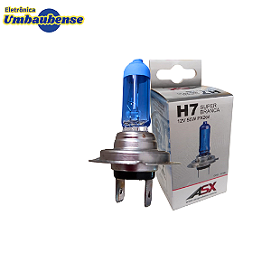 Lampada H7 Super Branca 12volts (Entrega só na Loja Física)
