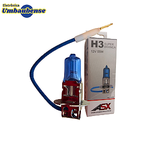 Lampada H3 Super Branca (Entrega só na Loja Física)