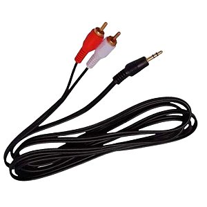 Cabo P2st X 2RCA  (Entrega só na Loja Física)