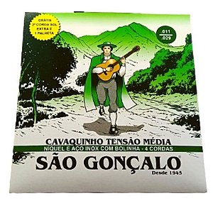 Encordoamento para Cavaquinho 011 (Entrega só na Loja Física)