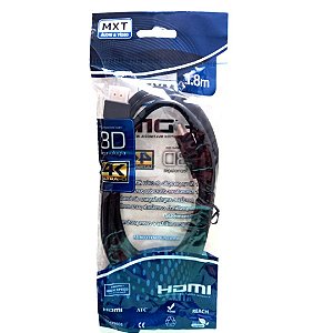 Cabo HDMI 1.8mts (Entrega só na Loja Física)