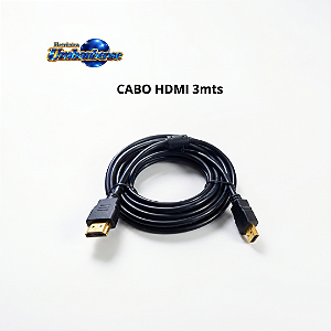 Cabo HDMI 3.0mts (Entrega só na Loja Física)