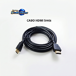 Cabo HDMI 5.0mts (Entrega só na Loja Física)