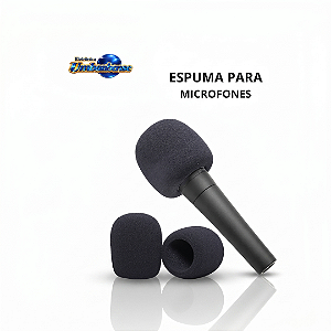 Espuma para Microfone (Entrega só na Loja Física)