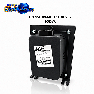 Transformador 110/220v 3000va (Retirada só na loja física)