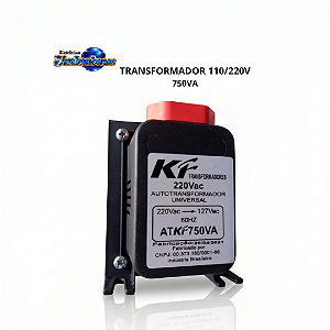 Transformador 110/220v 750va (Retirar só na loja física)