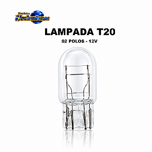 Lampada automotiva T20 - 02polos – (Pronta entrega em Umbaúba na praça de Eventos! )