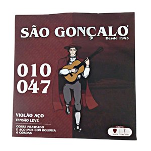 Encordoamento Para Violão Aço n.10 (Entrega só na Loja Física)