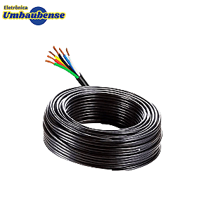 Cabo PP 6x1mm - 01 mt (Entrega só na Loja Física)