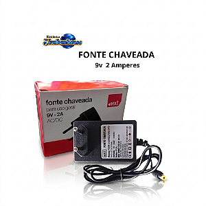 Fonte 9v 2amp (Entrega só na Loja Física)