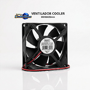 Ventilador cooler 80X80x25mm (Entrega só na Loja Física)