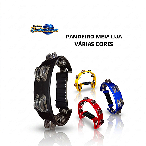 Pandeiro Meia Lua (Entrega só na Loja Física)