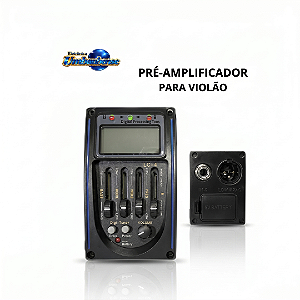 Pré- Amplificador para Violão (Entrega só na Loja Física)