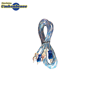 Cabo 2 + 2 RCA (Entrega só na Loja Física)