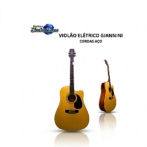 Violão Elétrico Giannine (Retirada só na loja física)