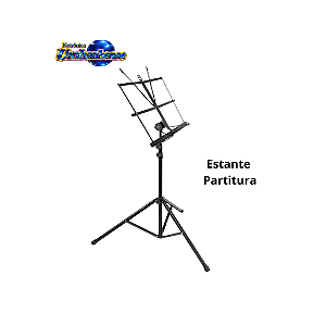 Estante para Partitura Portátil (Entrega só na Loja Física)