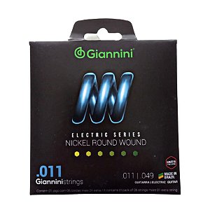 Encordoamento para Guitarra Elétrica 011 (Entrega só na Loja Física)