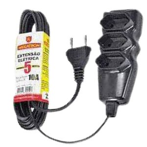 Extensão Elétrica 5 metros (Entrega só na Loja Física)