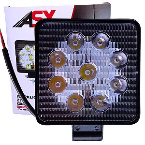 Farol Quadrado 27w  (Entrega só na Loja Física)