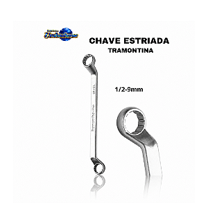 Chave Estria 1/2 x 9/16 – ( Pronta entrega em Umbaúba na praça de Eventos! )