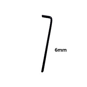 Chave Allen 6mm (Entrega só na Loja Física)