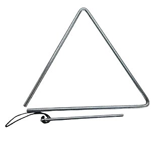Triangulo Cromado 25mm (Entrega só na Loja Física)