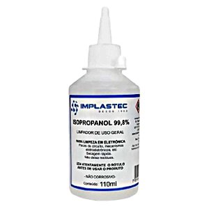 Alcool Isopropilico 110ml  (Entrega só na Loja Física)