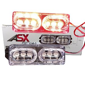 Strobe 12v Vermelho (Entrega só na Loja Física)
