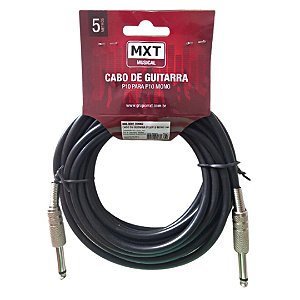 Cabo de Guitarra P10 x P10  (Entrega só na Loja Física)