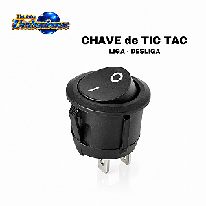 Chave Tic Tac Redondo (Entrega só na Loja Física)